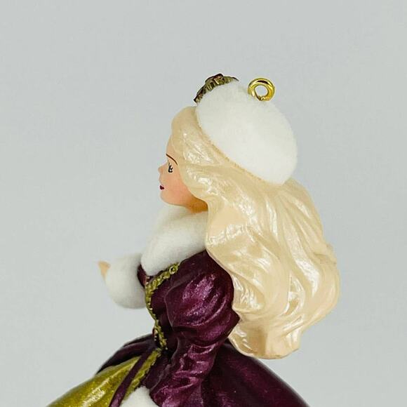 Hallmark 1996 Holiday Barbie Handcrafted Keepsake Ornament Collector's Series - Picture 7 of 15